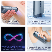 MLAY - מכשיר להסרת שיער בלייזר ביתי